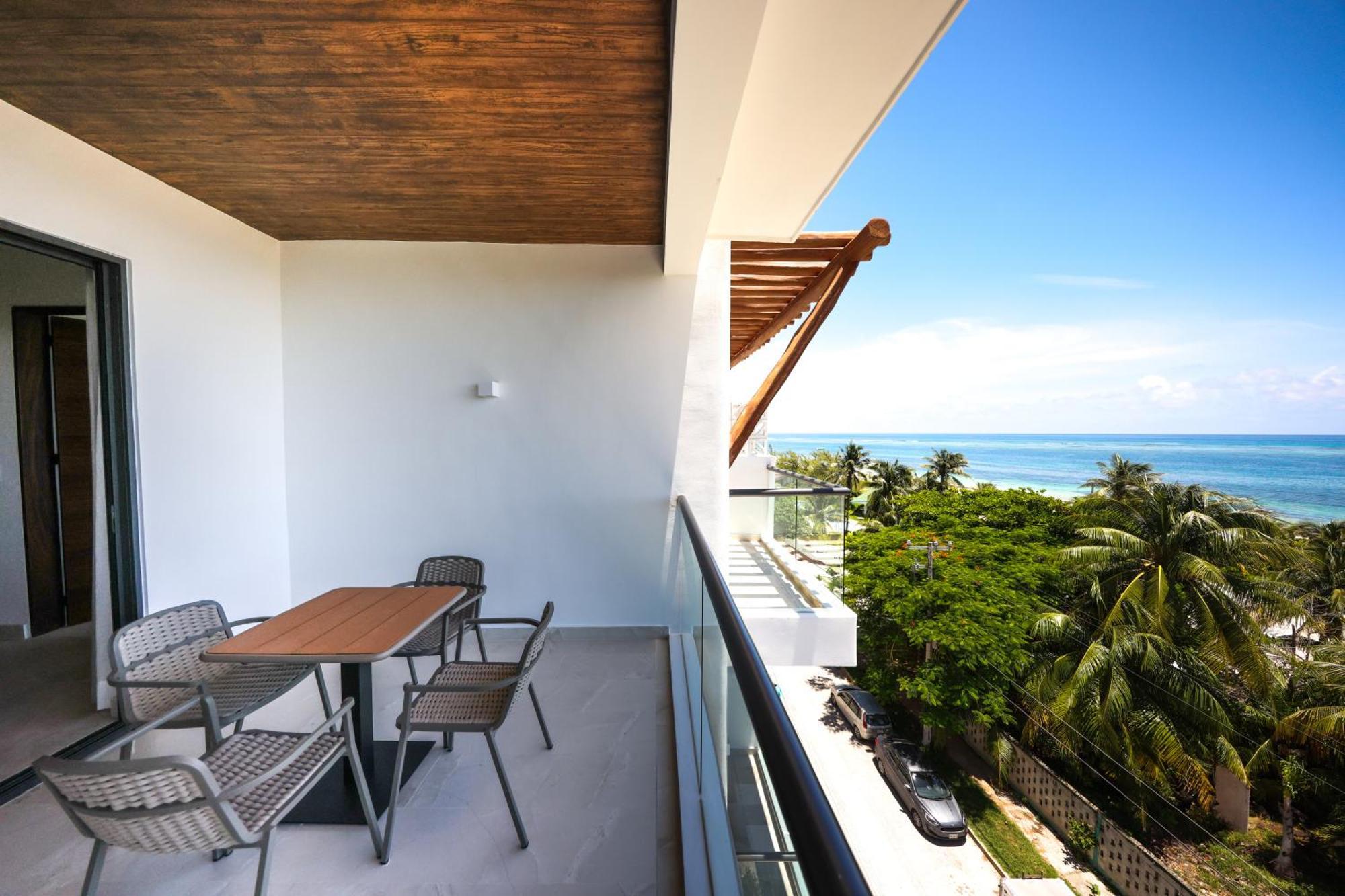 Porto Blu Apartment Puerto Morelos Ngoại thất bức ảnh