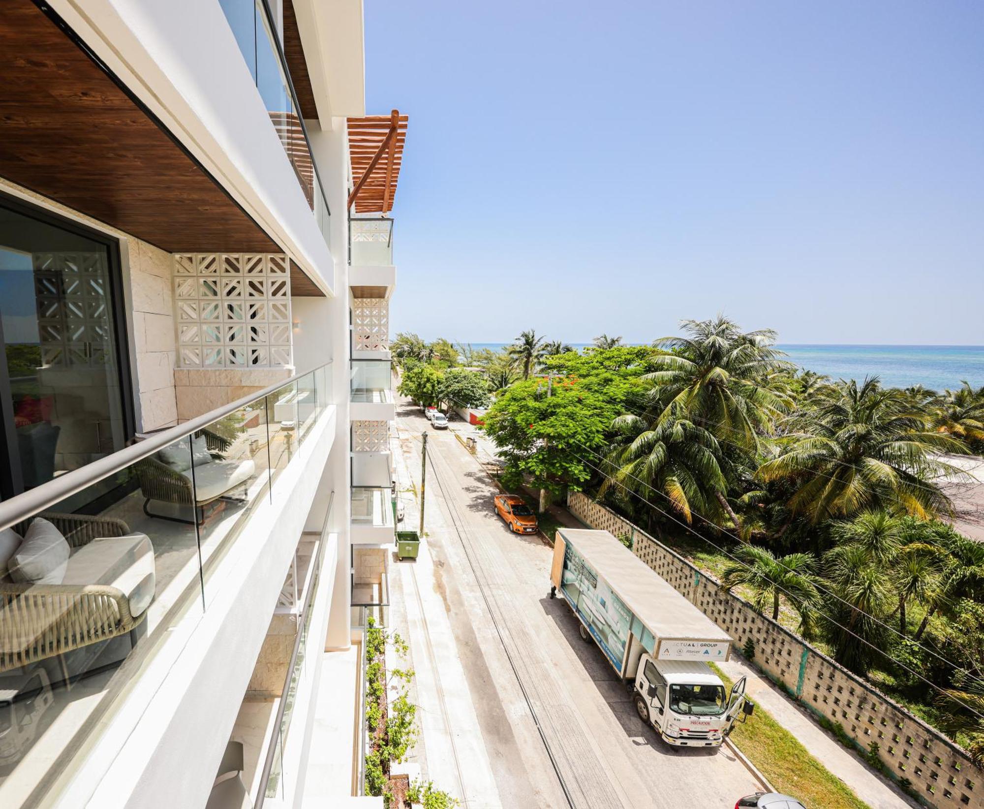Porto Blu Apartment Puerto Morelos Ngoại thất bức ảnh