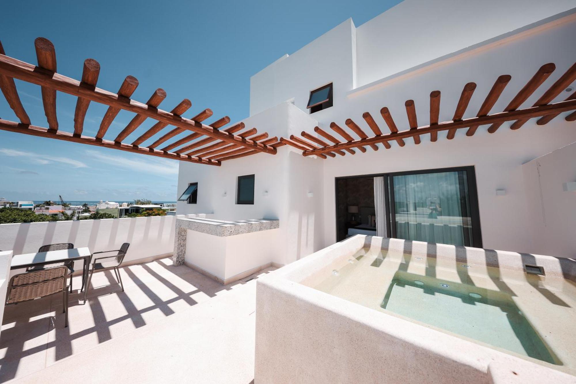 Porto Blu Apartment Puerto Morelos Ngoại thất bức ảnh