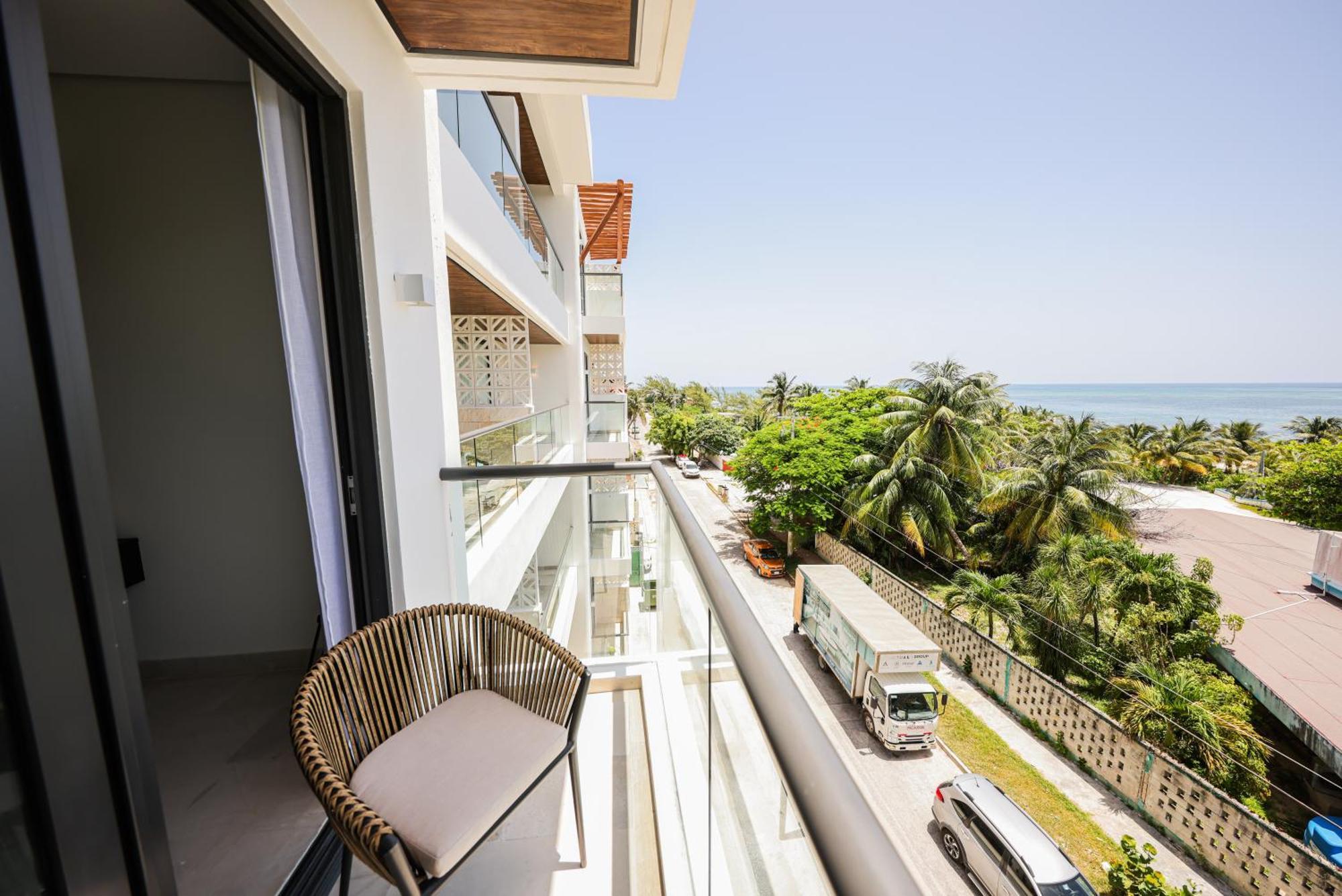 Porto Blu Apartment Puerto Morelos Ngoại thất bức ảnh