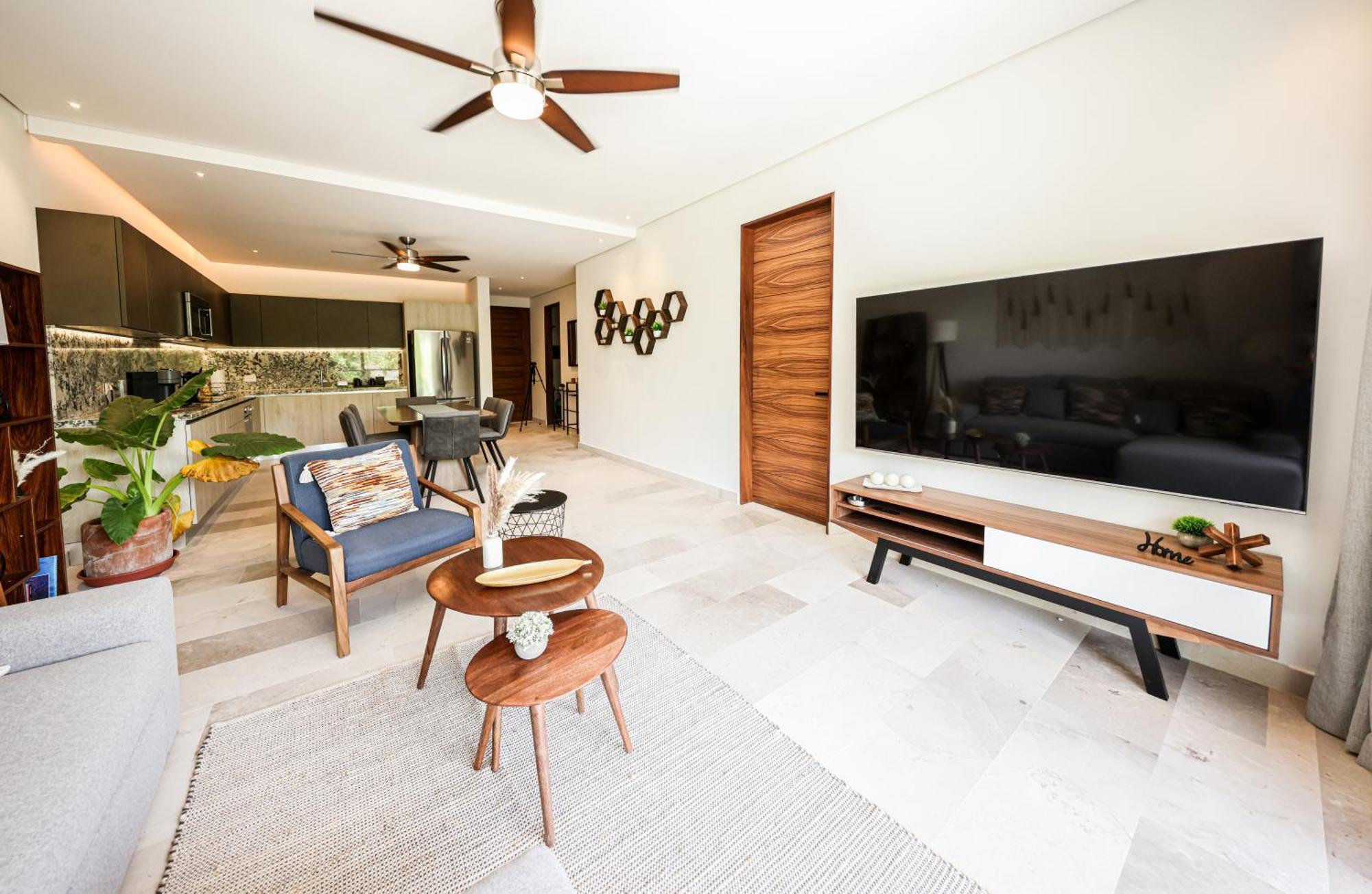 Porto Blu Apartment Puerto Morelos Ngoại thất bức ảnh