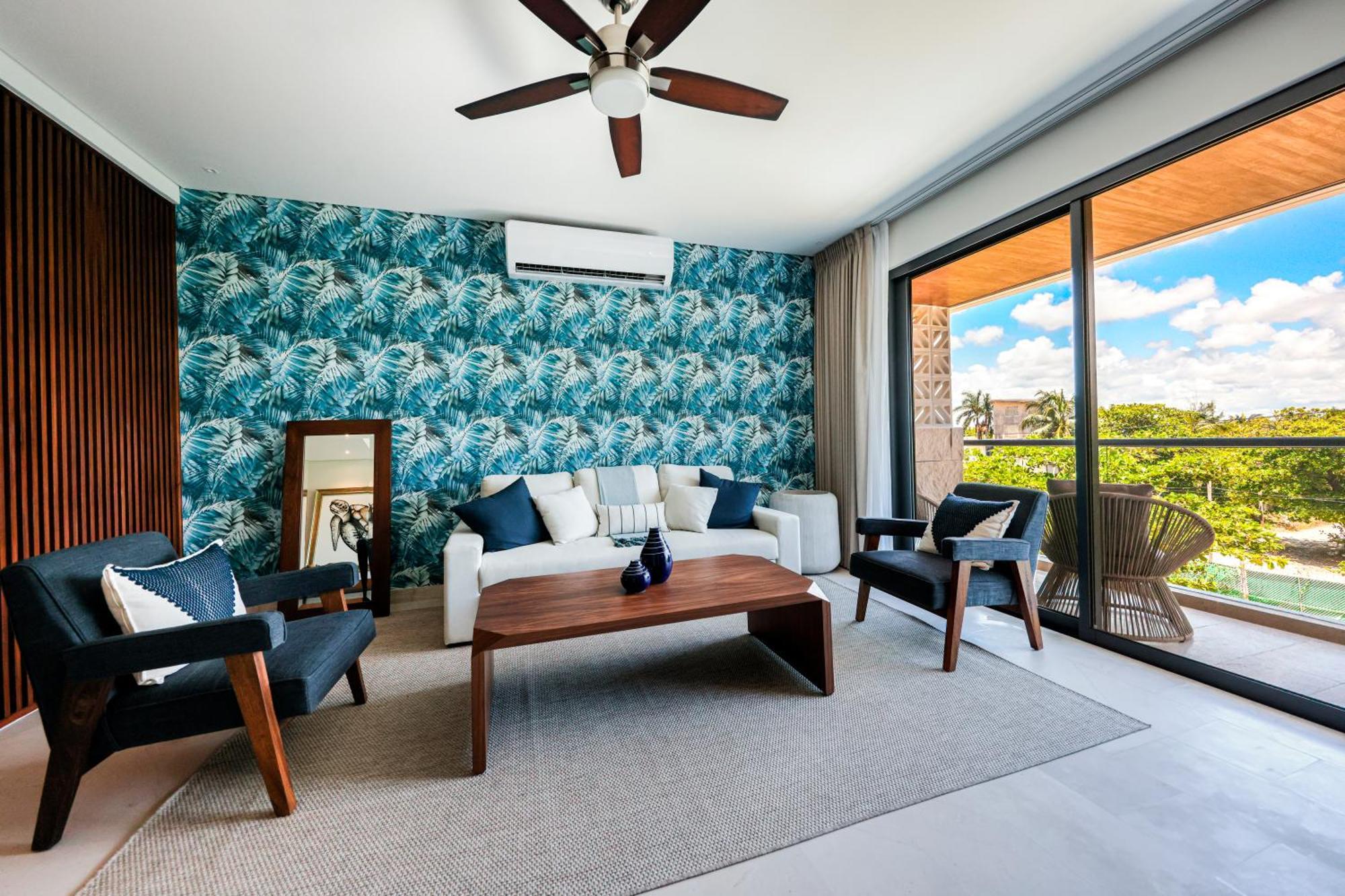 Porto Blu Apartment Puerto Morelos Ngoại thất bức ảnh