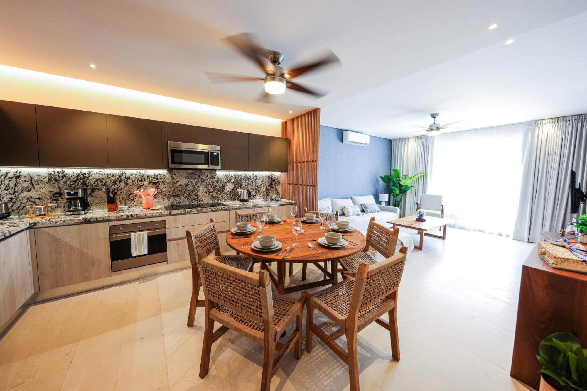 Porto Blu Apartment Puerto Morelos Ngoại thất bức ảnh