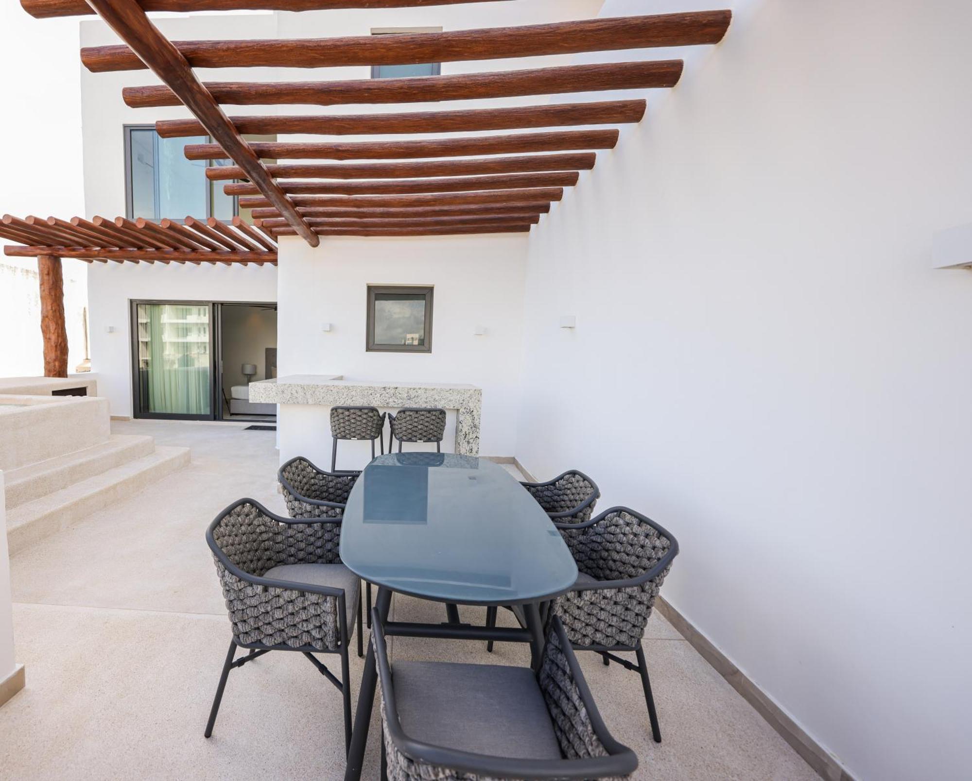 Porto Blu Apartment Puerto Morelos Ngoại thất bức ảnh