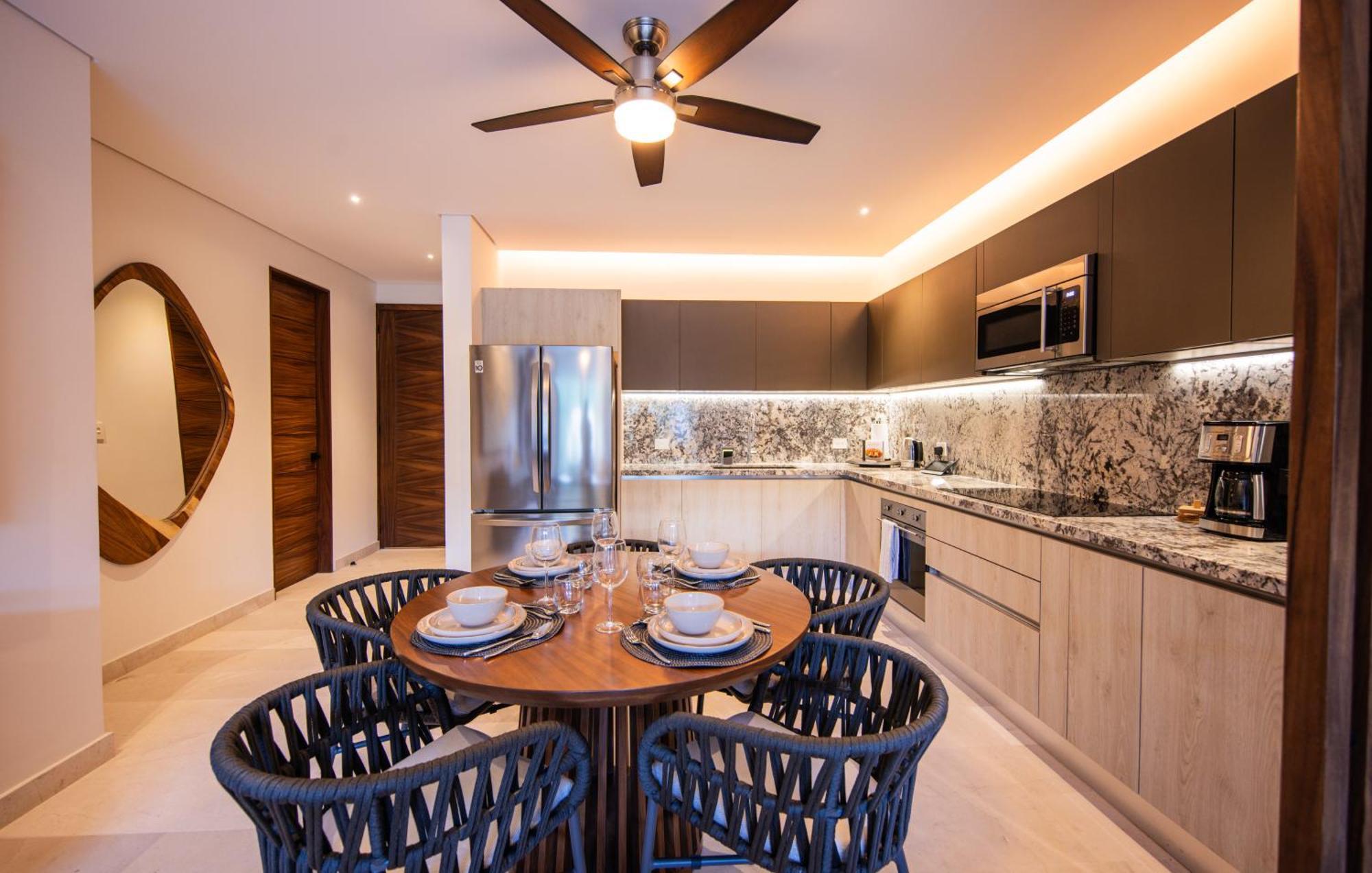 Porto Blu Apartment Puerto Morelos Ngoại thất bức ảnh